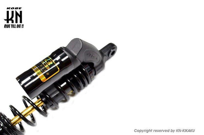 RCB リアショック減衰調整 VSシリーズ プレミアムブラック 348-353mm Xマックス250/300/PCX バイク サスペンション パーツ