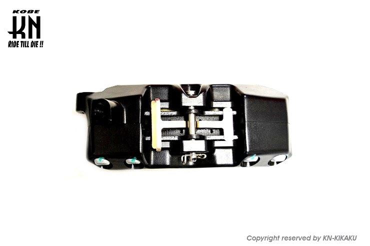 RCB 4POT ブレーキキャリパー R1 シリーズ ブラック 40mmピッチ シグナスX等 バイク ブレーキ パーツ