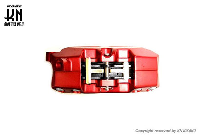 RCB 4POT ブレーキキャリパー R1 シリーズ レッド 40mmピッチ シグナスX等 バイク ブレーキ パーツ