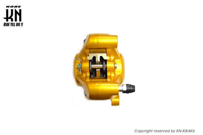 RCB 2POT ブレーキキャリパー R55 シリーズ ゴールド 84mmピッチ シグナスX等 バイク ブレーキ パーツ