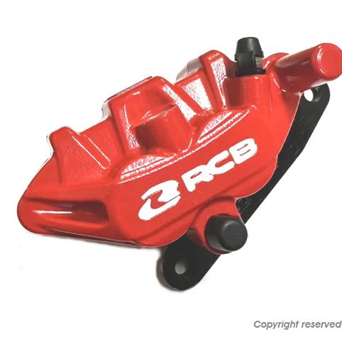 RCB ブレーキキャリパー 2POT レッド ハンターカブ CT125 グロム エイプ50 XR50モタード XR100モタード NSR50 NSR80