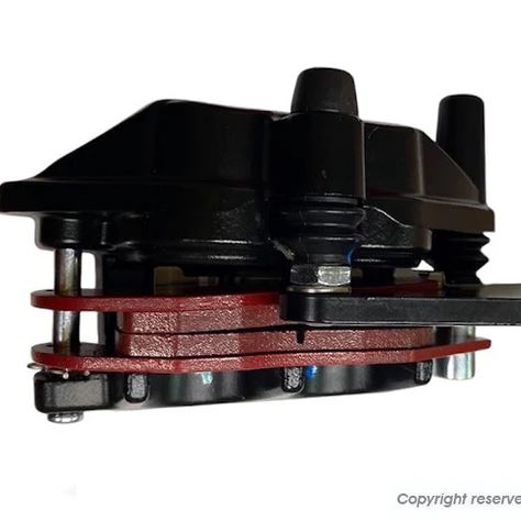 RCB フロントキャリパー 2POT ブラック NMAX125 NMAX125ABS NMAX155ABS NMAX150 AEROX155 NVX155