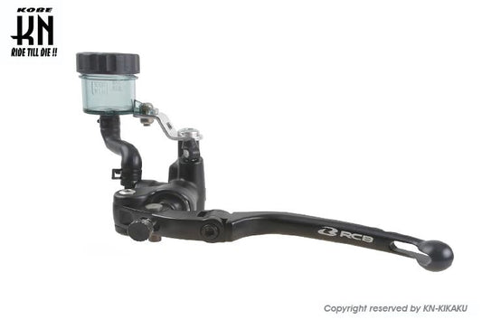 RCB 鍛造ラジアルポンプマスターシリンダー S1 ブラック ロングタイプ/左側/正ネジ M10 汎用 バイク ブレーキ パーツ