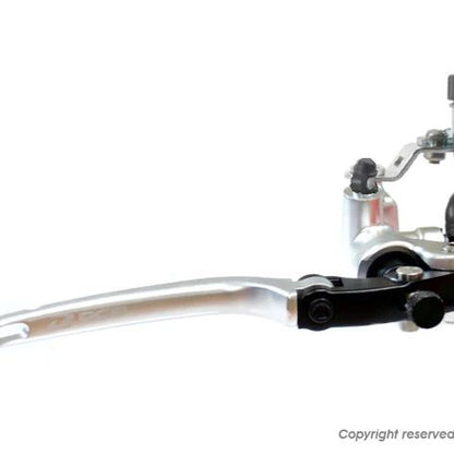 RCB 鍛造ラジアルポンプマスターシリンダー 右 シルバー ピストン径14mm 汎用