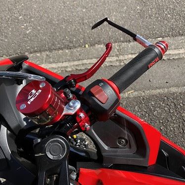 RCB 鍛造ラジアルポンプマスターシリンダー 右 シルバー ピストン径14mm 汎用