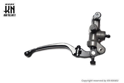 RCB 鍛造マスターシリンダー ロングレバー ブラック 左側/正ネジ M10 汎用 バイク ハンドル パーツ