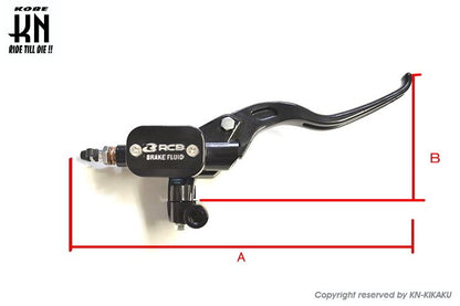 RCB Master Cylinder E-3 Series Right Side / Standard Thread M10 Universal Motorcycle Brake Parts