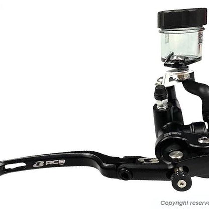 RCB 鍛造ラジアルポンプマスターシリンダー 右 ブラック ピストン径14mm 汎用