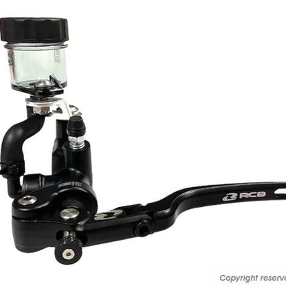 RCB 鍛造ラジアルポンプマスターシリンダー 左 ブラック ピストン径14mm 汎用