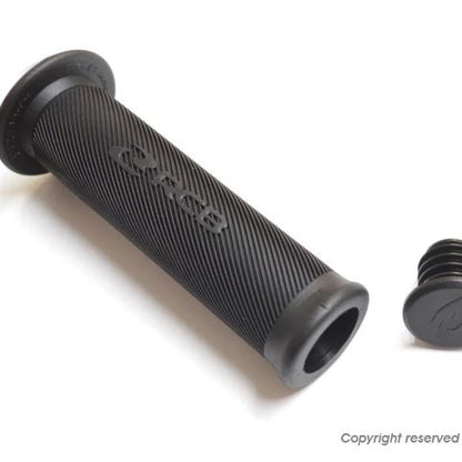 RCB レーシングハンドルグリップ ブラック 120mm 汎用　22.2mmハンドル車専用