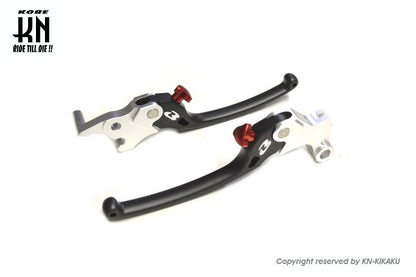 RCB アルミ調整式ブレーキレバー S3シリーズ ブラック R25/R3MT25/MT3 左右セット バイク ハンドル パーツ