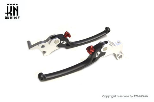 RCB アルミ調整式ブレーキレバー S3シリーズ ブラック R25/R3MT25/MT3 左右セット バイク ハンドル パーツ