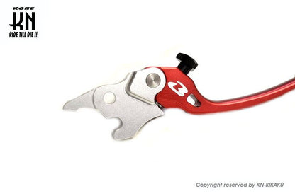 RCB アルミ調整式ブレーキレバー S3シリーズ レッド R25/R3MT25/MT3 左右セット バイク ハンドル パーツ