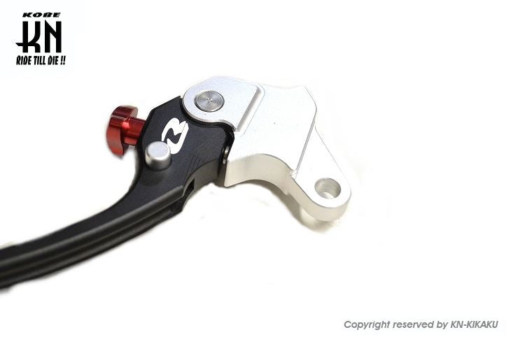 RCB アルミ調整式ブレーキレバー S3シリーズ ブラック エアロックス/NVX155 左右セット バイク ハンドル パーツ