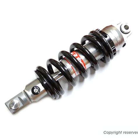 RCB Rear Shock Absorber Damping Adjustment Black 265mm YZF-R15 YZF-R125 XSR125 MT125 XSR155 MT155