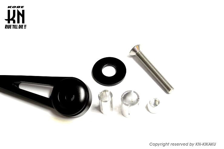 RCB バーエンドミラー アルミCNCサイドミラー S5シリーズ シルバー 汎用 左右セット バイク ハンドル パーツ 鏡