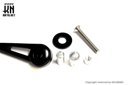 RCB バーエンドミラー アルミCNCサイドミラー S5シリーズ シルバー 汎用 左右セット バイク ハンドル パーツ 鏡