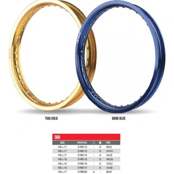 RCB アルミホイールリム シルバー 幅1.6inch×直径16inch