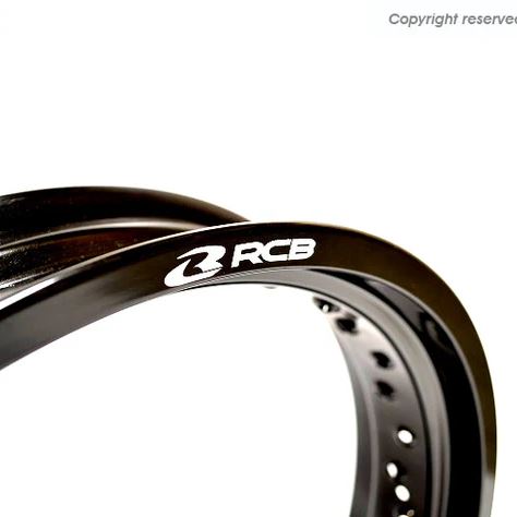 RCB Aluminum Wheel Rim Black Width 1.85inch x Diameter 18inch