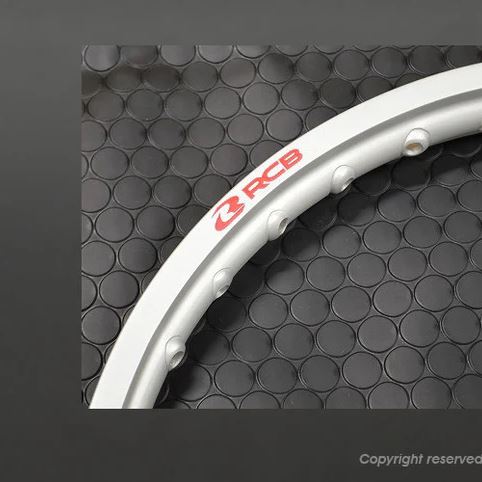 RCB アルミホイールリム ブラック 幅1.85inch×直径19inch