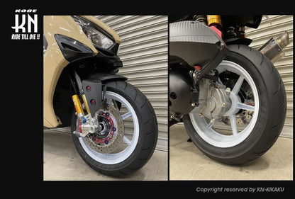 RCB スポーツホイール SP811 ゴールド 13インチ シグナスグリファス/BWS125(3型) 前後セット バイク