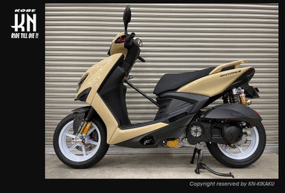 RCB スポーツホイール SP811 前後セット マットブラック 13インチ シグナスグリファス/BWS125 3型 前後セット バイク 外装 パーツ
