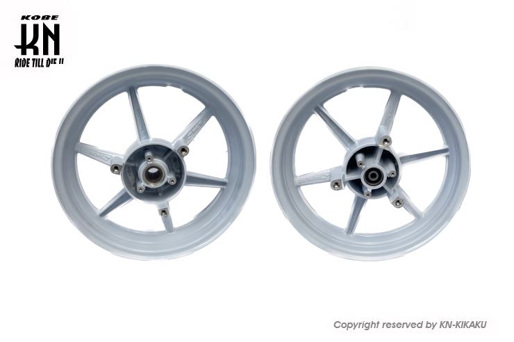 RCB スポーツホイール SP811 前後セット ホワイト 13インチ シグナスグリファス/BWS125 3型 前後セット バイク 外装 パーツ