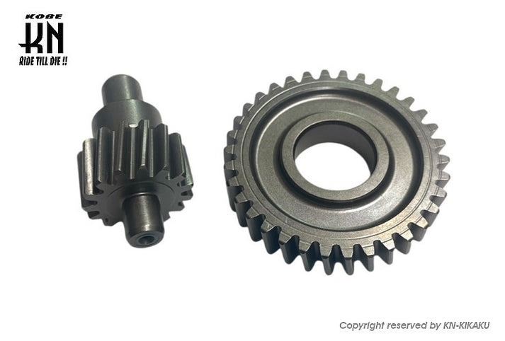 Final gear kit, secondary side/15x34