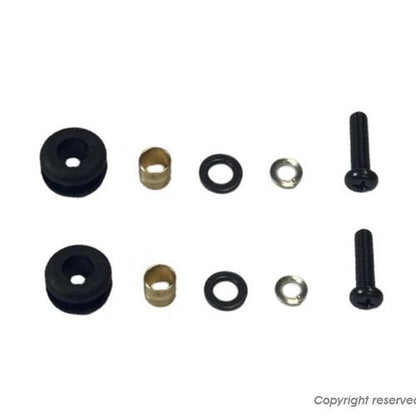 ヤマハ系エアクリBOX カラー/ビス/ブッシュ/ワッシャ セット ヤマハ系エアクリーナーボックス装着車