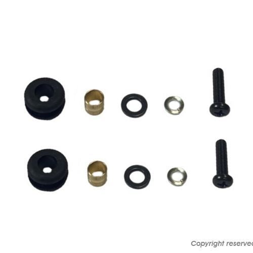 ヤマハ系エアクリBOX カラー/ビス/ブッシュ/ワッシャ セット ヤマハ系エアクリーナーボックス装着車