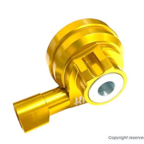 ビレットアルミメーターギア ゴールド DIO/AF25/28/35