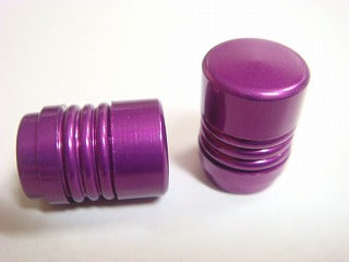 アルミエアーバルブキャップ (パープル)