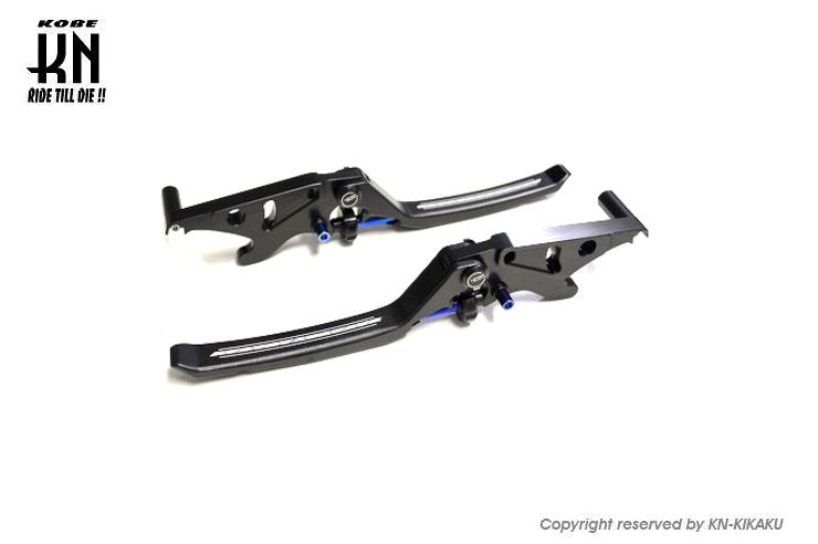 AR APEXX 調整式ブレーキレバー ブラック Nマックス250/300 左右セット バイク ハンドル パーツ