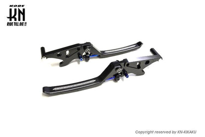 AR APEXX 調整式ブレーキレバー ブラック Nマックス250/300 左右セット バイク ハンドル パーツ