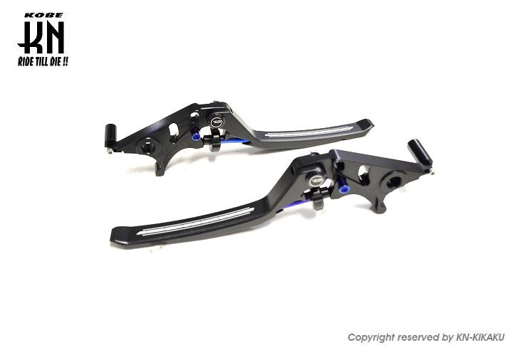 AR APEXX 調整式ブレーキレバー ブラック Nマックス125/155 左右セット バイク ハンドル パーツ