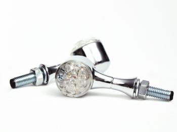 汎用LED Oタイプ (STARTECH) クリアーレンズ/メッキボディー