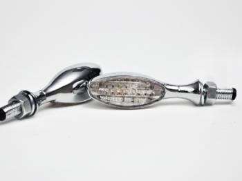 汎用LED Tタイプ (STARTECH) クリアーレンズ/メッキボディー