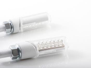 汎用LED円柱形ミニランプ (STARTECH) クリアー/ホワイトボディー