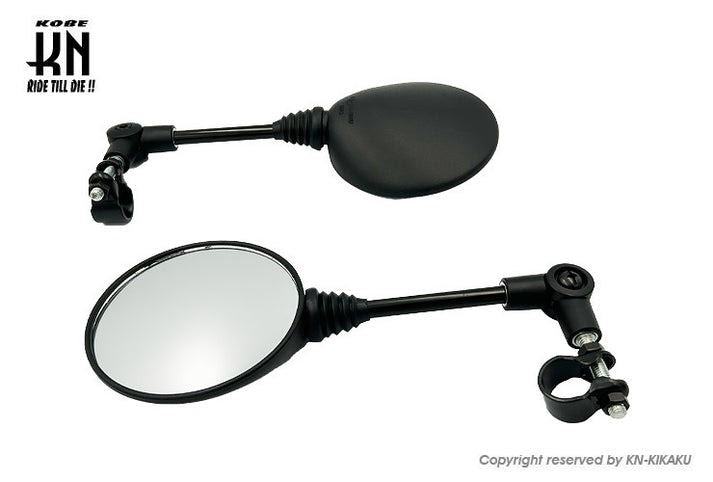 Universal rearview mirror, clamp-on type, common for left and right, sold individually