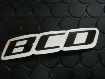 BCD ステッカー小 (20mm*90mm)
