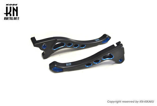 デュアルカラーレバーディスク3 ブレーキレバー マットブラック/ブルー ディオ/AF25 スーパーディオ/SR/ZX/AF28
