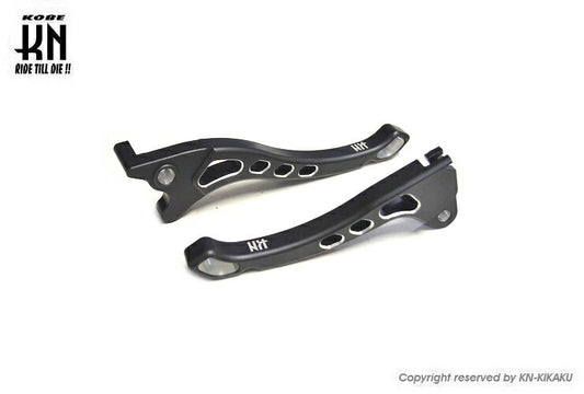 デュアルカラーレバーディスク3 ブレーキレバー マットブラック/シルバー ディオ/AF25 スーパーディオ/SR/ZX/AF28