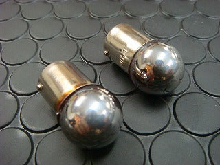 クロームウインカー球 /単球 (12V10W) オレンジ発光/ 1個