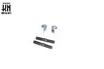 マフラースタッドボルト ディープナット付 6mm