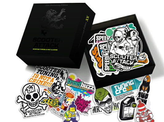 SCOOTER ATTACK ステッカーボムセット