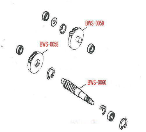 純正部品 (ギアファーストホイール) BWS100