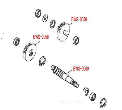 純正部品 (ギアファーストホイール) BWS100