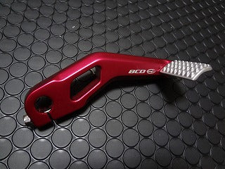 BCD キックペダル RED/SILVER (ロゴ)