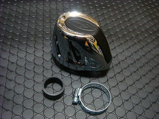 BCD パワーフィルター (CROME/BLACK STAIN CAP)