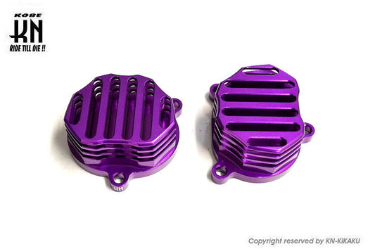 ビレットタペットカバー タイプ2 パープル シグナスX BW'S125